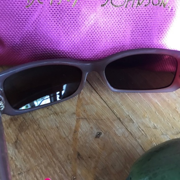 BETSEY JOHNSON Espresso Gold Lace UV Sunglasses 8 main image 8